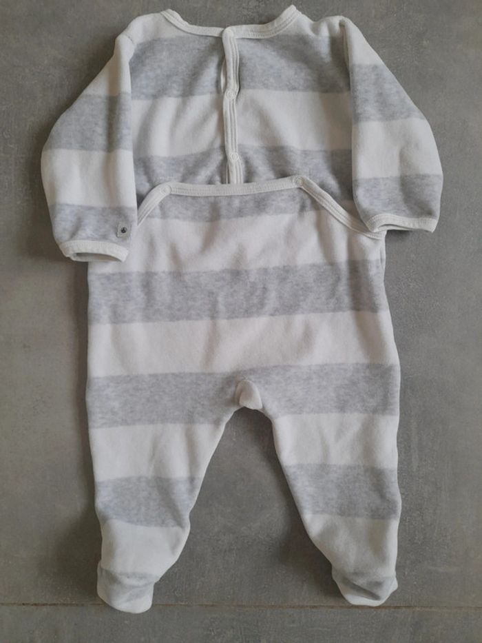 Pyjama Petit Bateau 6 mois - photo numéro 2
