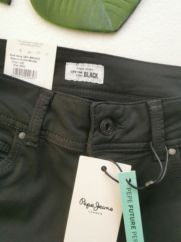Jean slim noir New Brooke Pepe Jeans W29 L32 - photo numéro 4