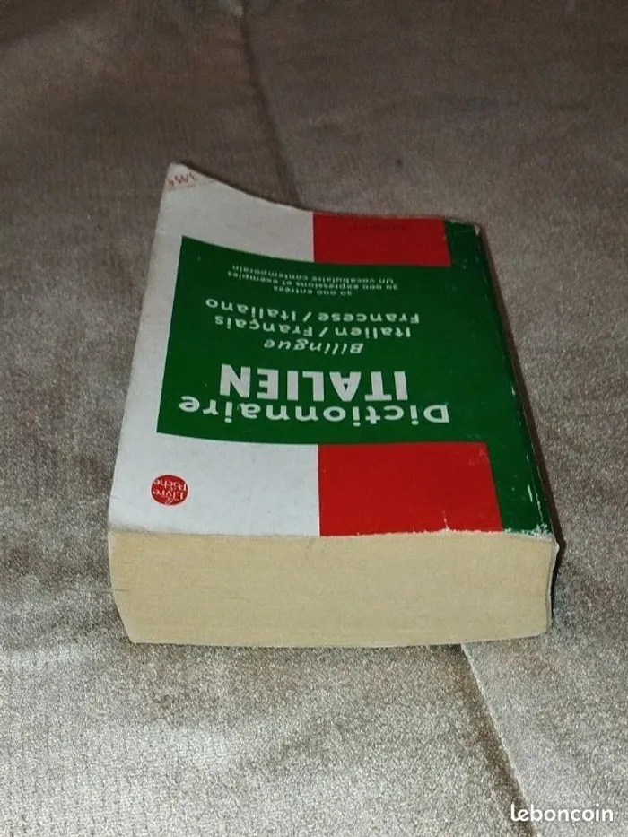 Dictionnaire bilingue francais italien - photo numéro 3