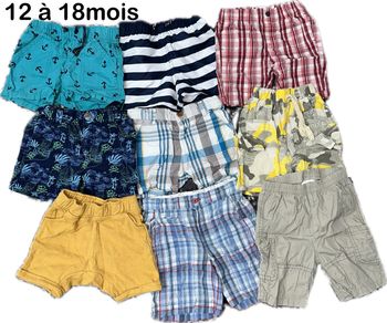Lot de shorts