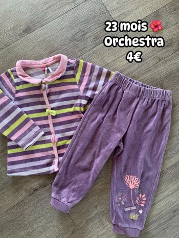 Pyjama 🌺 24 mois 🌺 Orchestra