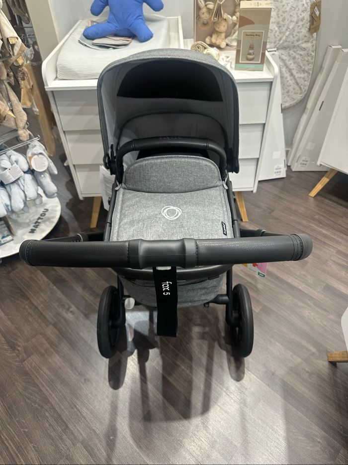 Duo poussette nacelle fox5 grise complète jamais utilisé bugaboo - photo numéro 5