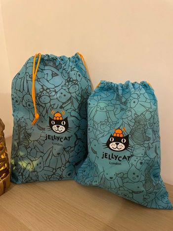 Lot 2 sac Jellycat taille L et M