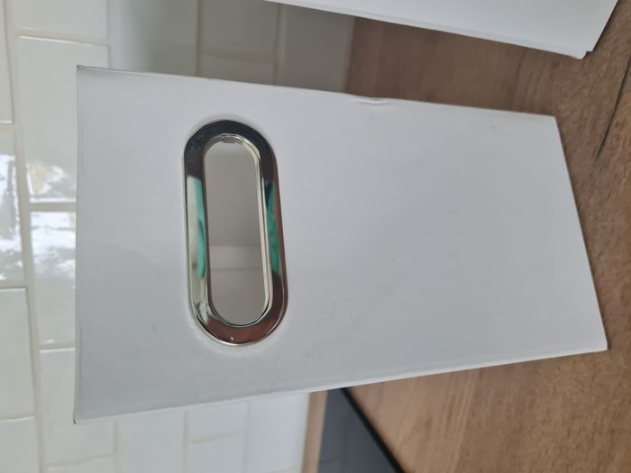 2 boîtes de rangement pliantes en carton blanc - photo numéro 8