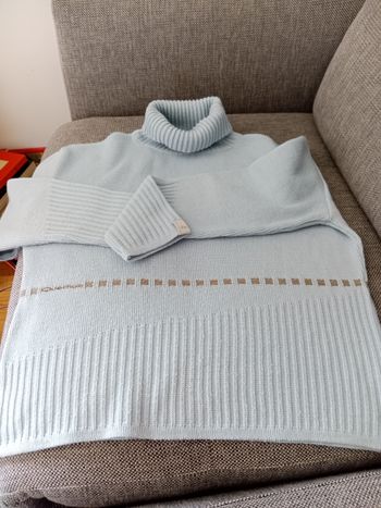 Pull col roulé Quechua 