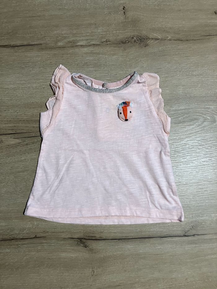 T-shirt MC Catimini 9 mois 🦊