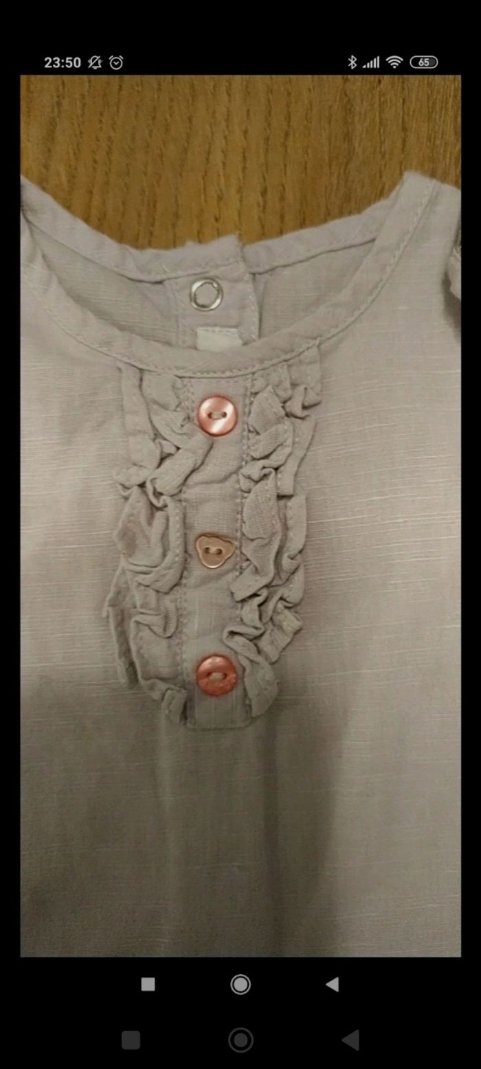 Robe grise 2 ans - photo numéro 2