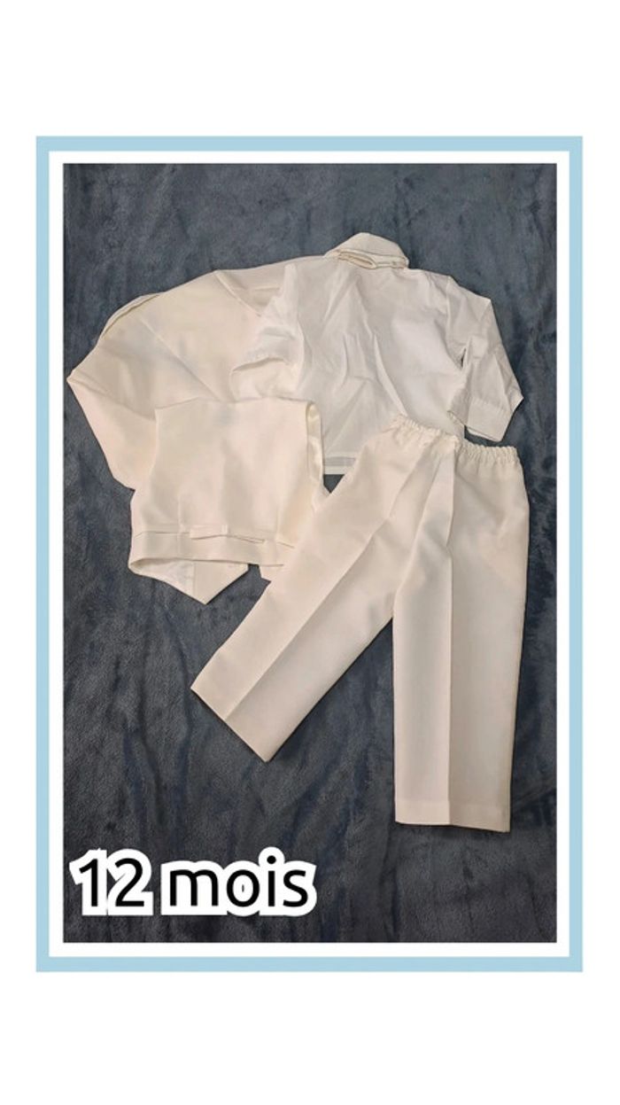 💚Costume garçon 12 mois - photo numéro 3
