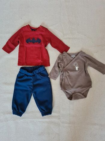 Ensemble Jogging + Body ML + Haut Batman ML