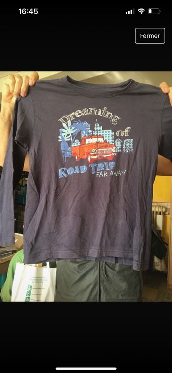 Teeshirt manches longues 11/12 ans