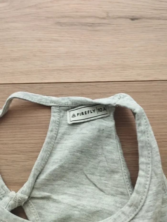 Débardeur gris dos nageur firefly 10 ans - photo numéro 3