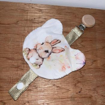 Attache tetine lapin