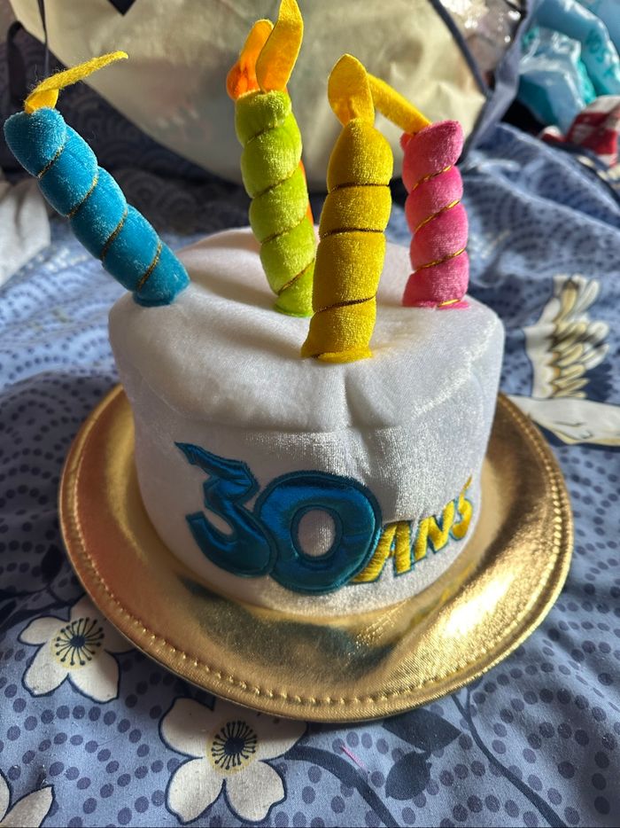 Chapeau anniversaire