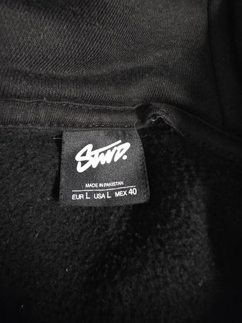 Sweat noir pull & bear