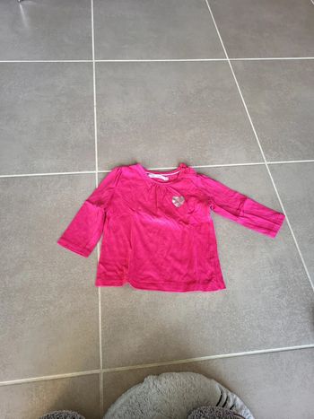 Tee-shirt manches longues 18 mois fille