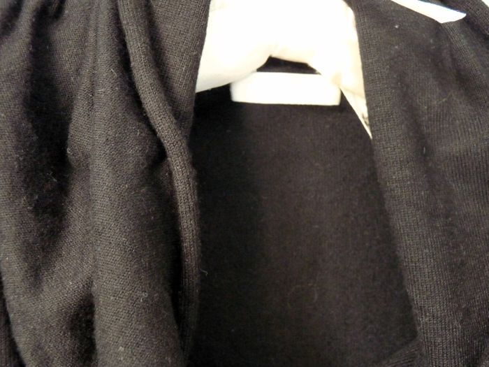 Pull Tunique ceinture femme 36 S Promod TBE noir manches courtes - photo numéro 2