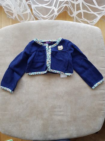 Boléro sergent-major 12 mois