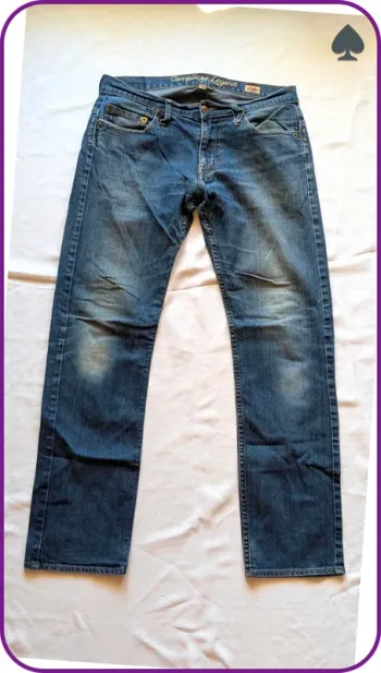 Jeans droit homme style vintage Complice 42