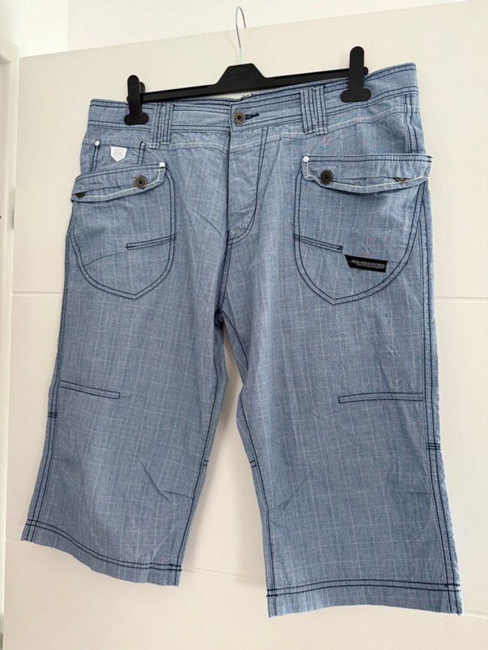 Bermuda short denim poches Kort Pantaloncini Pantalones destroy corto hombre uomo Szorty XXL - photo numéro 5
