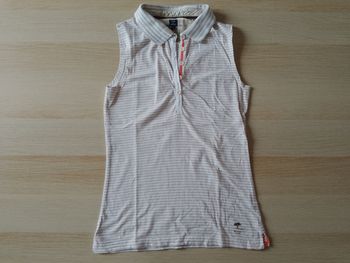 Polo sans manches femme taille 1 Terre de Marins