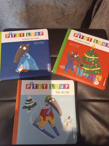 Lot livre p'tit loup 