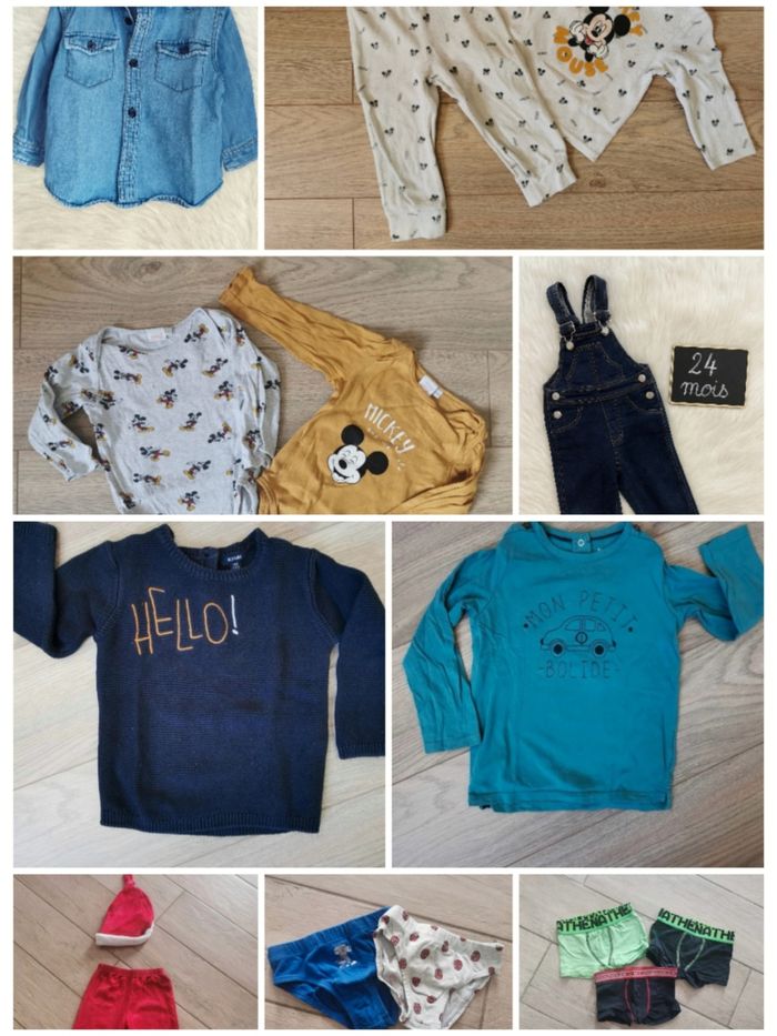 Lot hiver garcon 24 mois