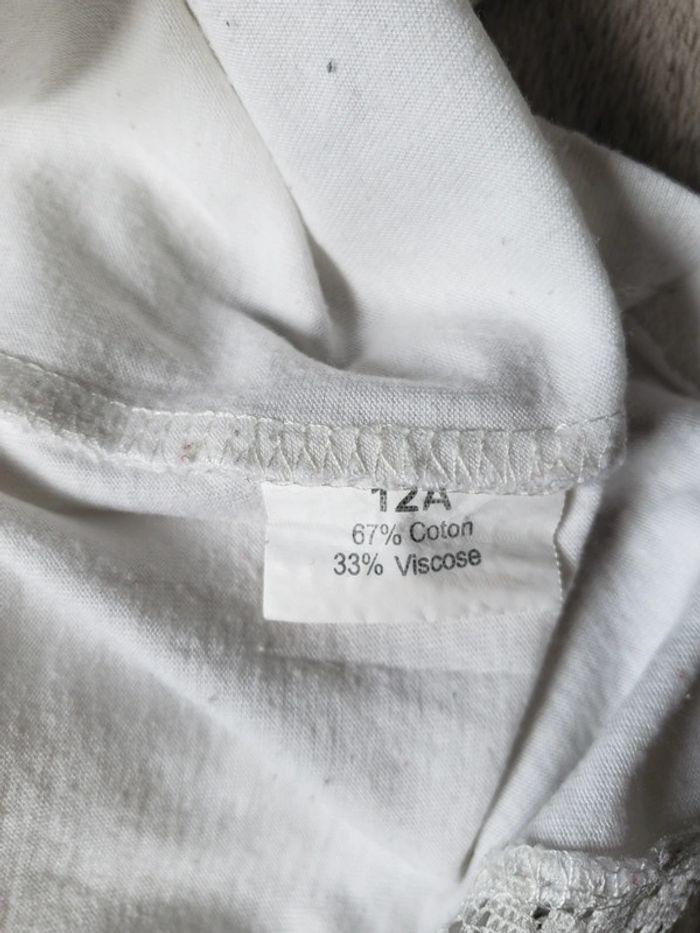 T-shirt manches longues avec dos ajouré taille 12 ans - photo numéro 3