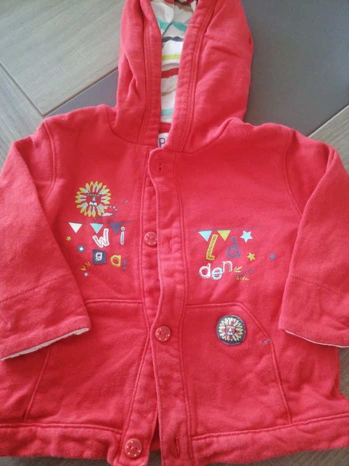 gilet capuche 9 mois la compagnie des petits