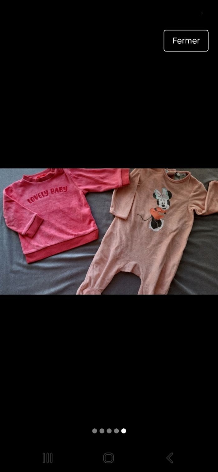 Lot de 13 babygros/pyjamas bébé - photo numéro 5