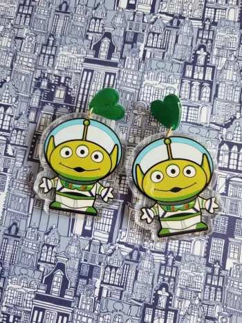 Boucles d'oreilles Alien Toy Story Pixar