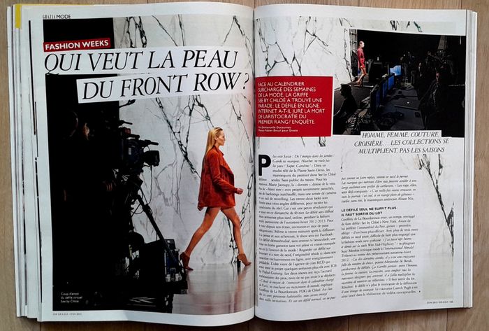 Magazine Grazia avril mai 2012 spécial Mode - photo numéro 8