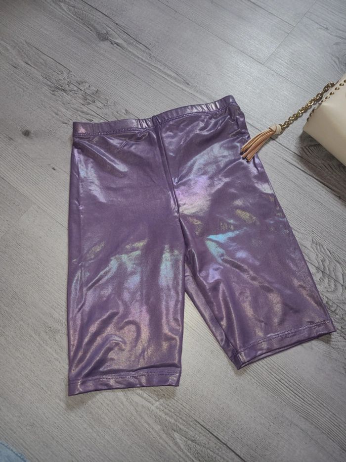 Short legging irisé