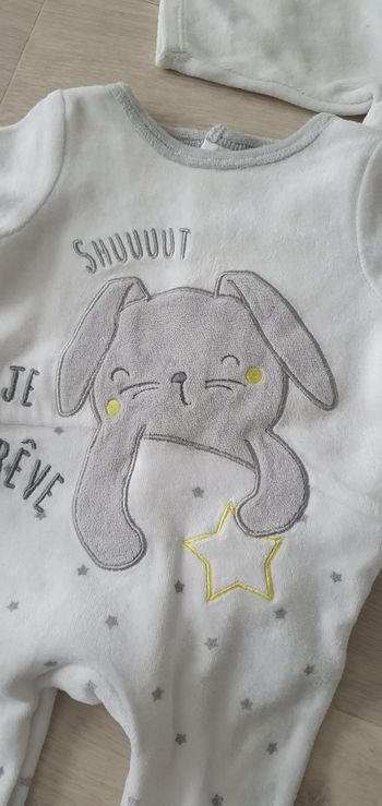 Lot de 2 pyjamas 1/3 mois fille