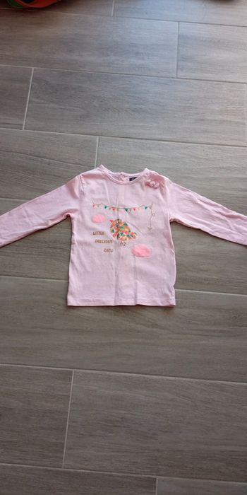 T-shirt manches longues 18M Kiabi