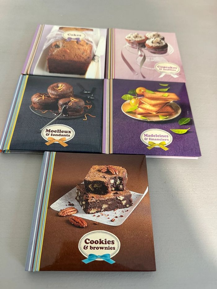 Lot de 5 livres de pâtisserie Hachette - photo numéro 2