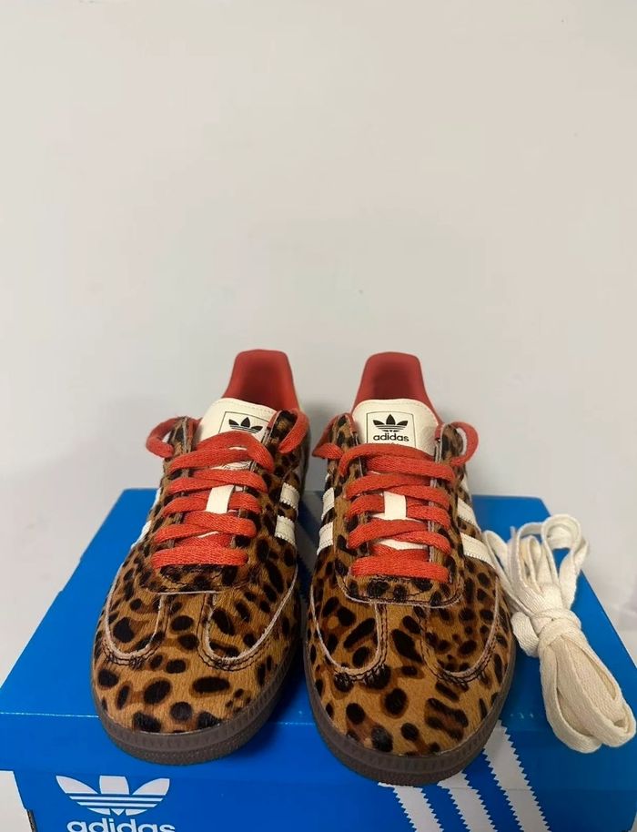 Adidas Samba Og Preloved Red Leopard - photo numéro 3
