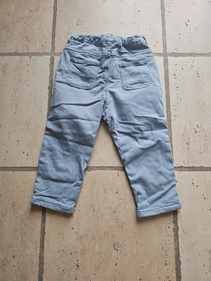 Jean bleu clair doublé - Tape à l'œil - 24 mois/86 cm - photo numéro 4