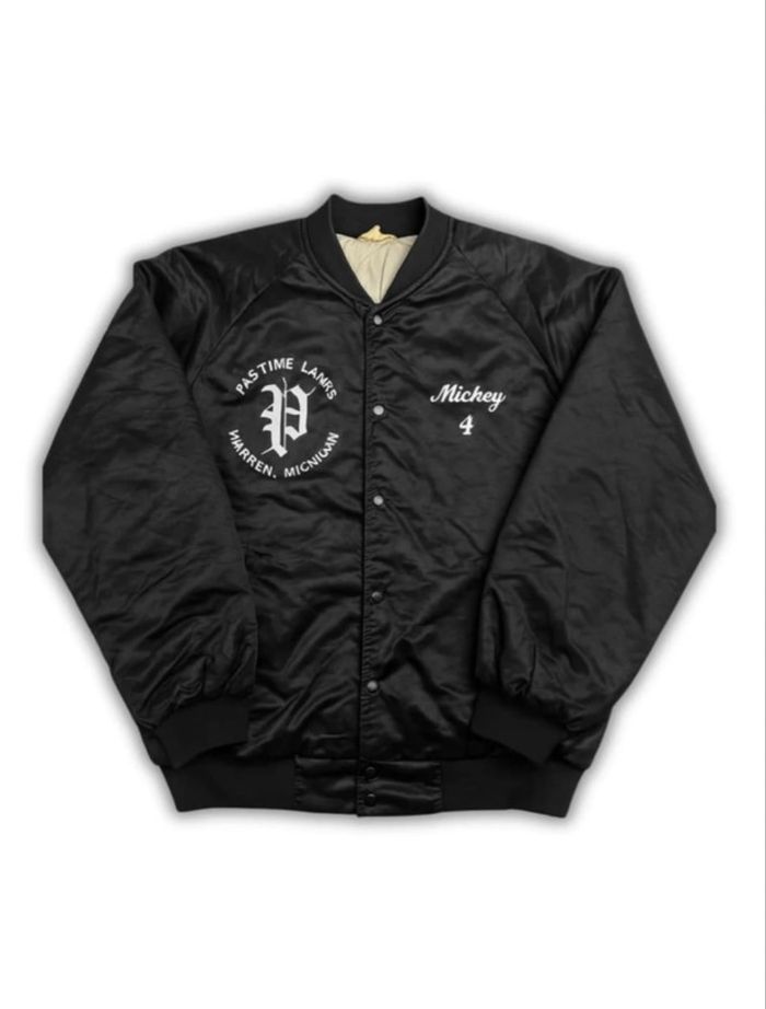 Veste satin vintage Pastime Lanes Hartwell Made in USA – Taille XL (équivalent) - photo numéro 2