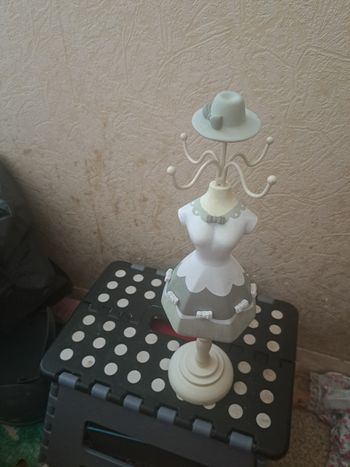 C'est une mannequin qui porte les bijoux je crois