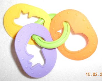 Hochet anneaux de dentition