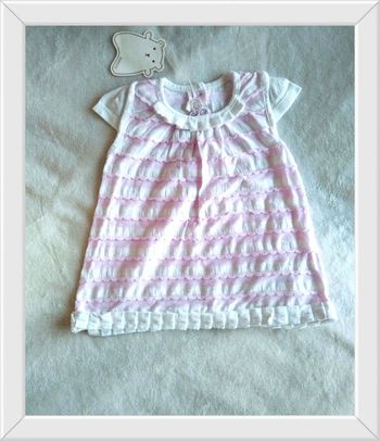 Robe Chicco neuve avec étiquette 62 cm