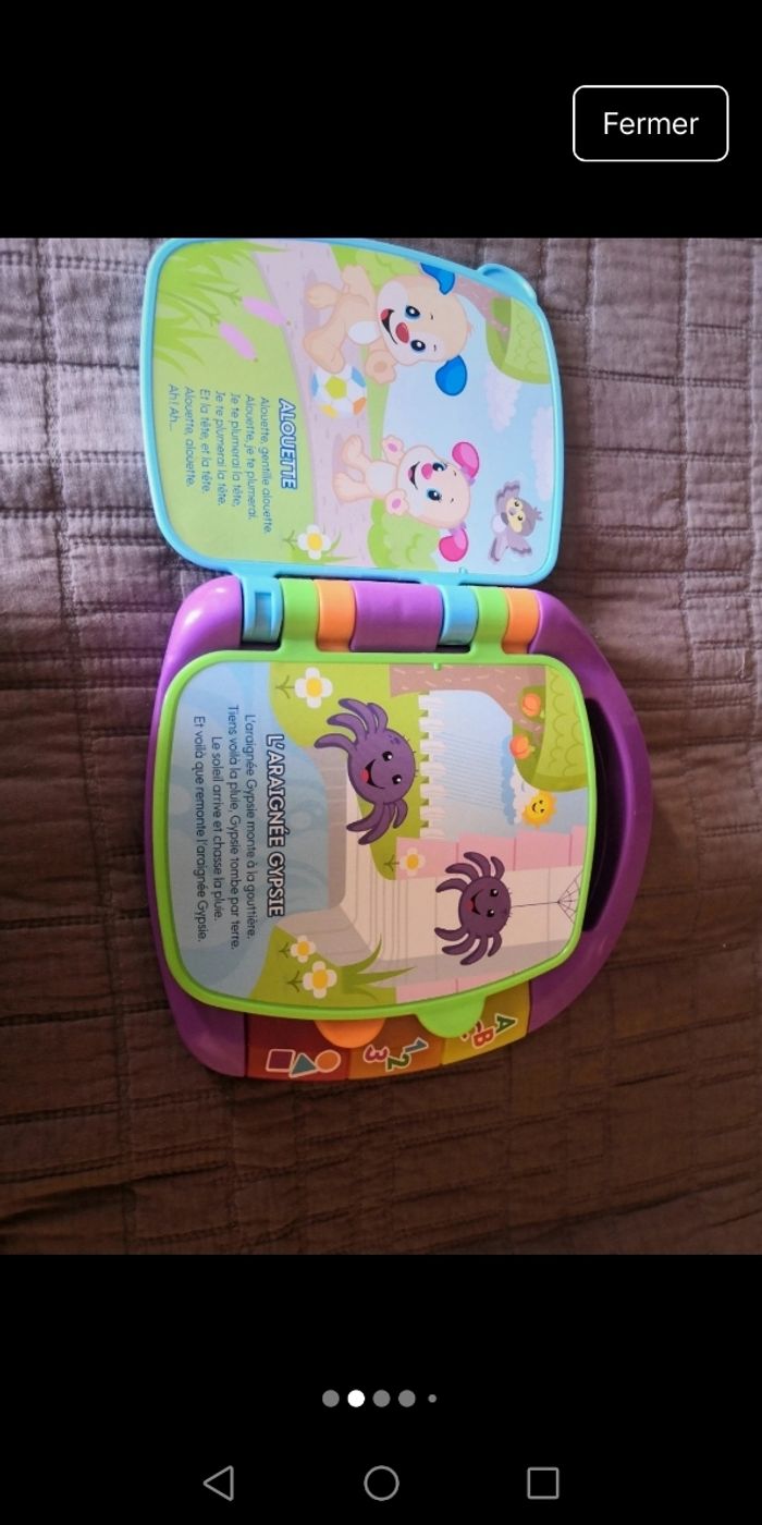 Livre de comptines musical - photo numéro 2