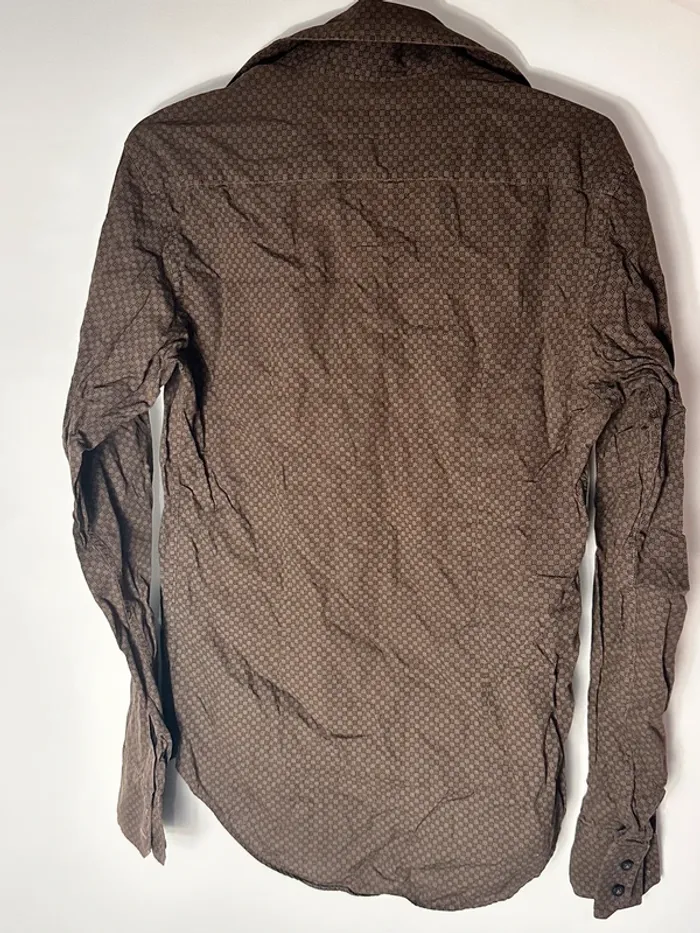 Chemise manche longue motif Zara homme - photo numéro 3