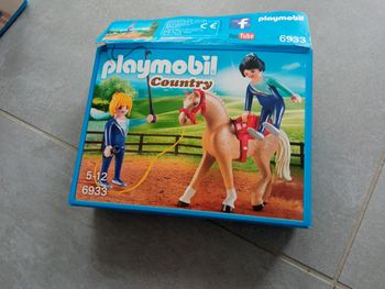 Playmobil country voltigeuses et cheval