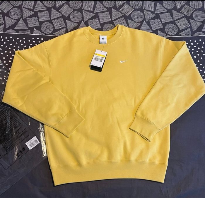 Sweat jaune Nike S