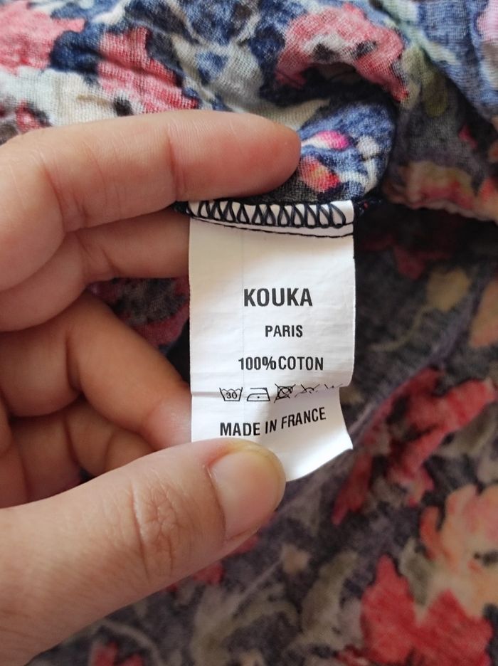 Robe courte fleurie taille M - photo numéro 5