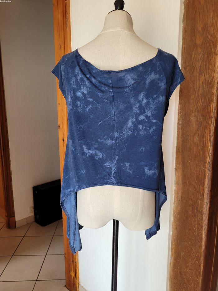 Tee-shirt bleu - photo numéro 3