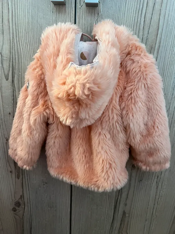 Veste fausse fourrure ikks - photo numéro 2
