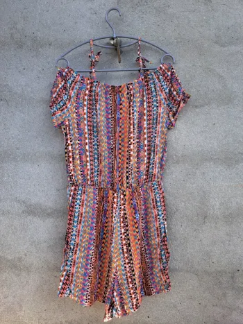 Combi-short colorée