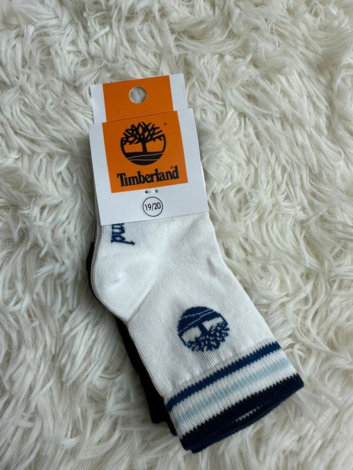 Lot de 2 paires de chaussettes Timberland taille 19-20 - photo numéro 2